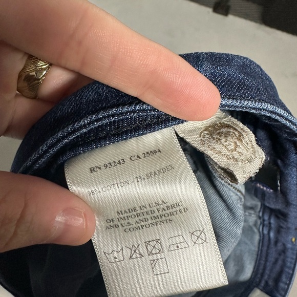 Diesel Viker Jeans Mens 39x27 Blue Regular Straight Button Fly Made USA Denim - Picture 10 of 10